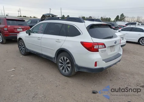 2016 Subaru Outback 2.5I Limited z USA, uszkodzony, nr VIN 4S4BSBNC7G3268324